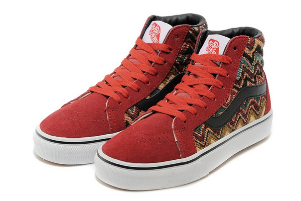 Vans High Top Shoes Women--049